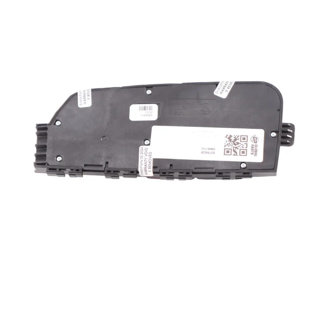 Front Right O/S Driver Seat Memory Switch to BMW F20 F30 F40 LCI with Part number 9276628 BMW F20 F30 F40 LCI Front Right O/S Driver Seat Memory Switch - SKU rhd-9276628 - Part number 9276628