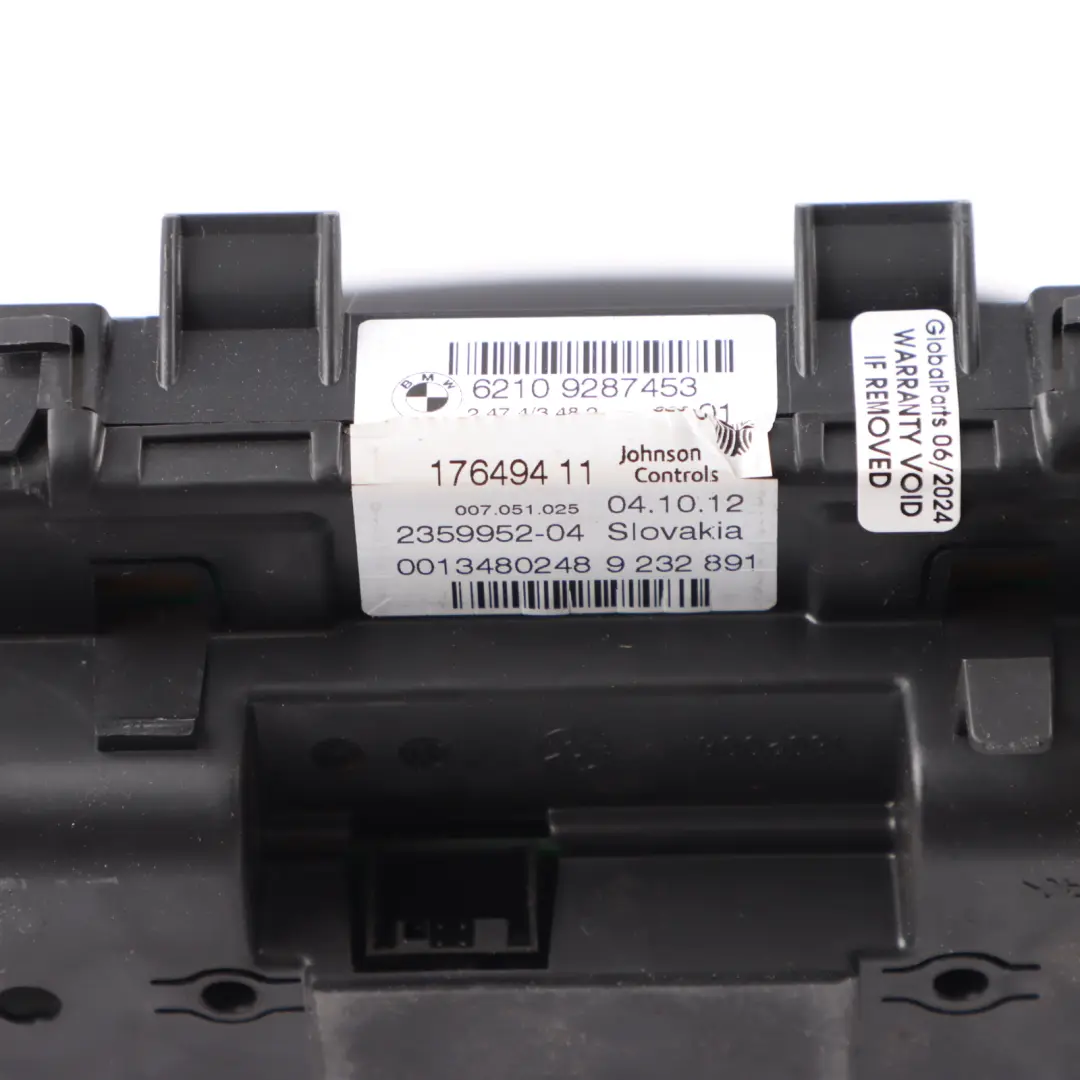 Instrument Cluster BMW F20 F21 F45 Petrol Speedo Clocks Gauges Manual to with Part number 9287453 Instrument Cluster BMW F20 F21 F45 Petrol Speedo Clocks Gauges Manual - SKU rhd-9287453-1 - Part number 9287453