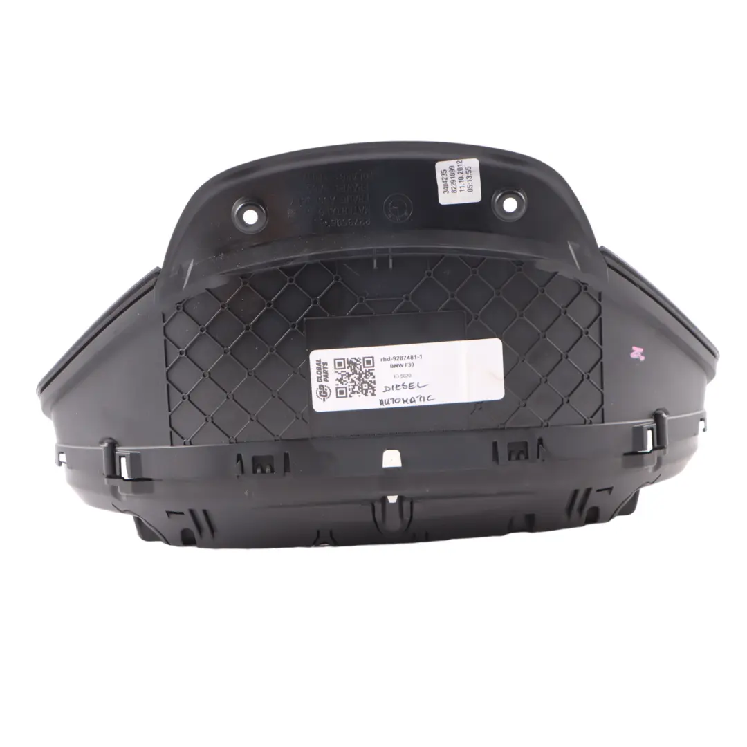 BMW 3 4 F30 F31 F32 Instrument Cluster Speedo Clocks MPH Automatic - SKU rhd-9287481-1 - Part number 9287481
