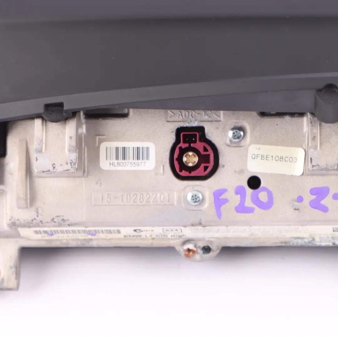 Display BMW F20 F21 F22 Central Information Infotainment Screen 8,8" to with Part number 9292246 Display BMW F20 F21 F22 Central Information Infotainment Screen 8,8" - SKU rhd-9292246 - Part number 9292246