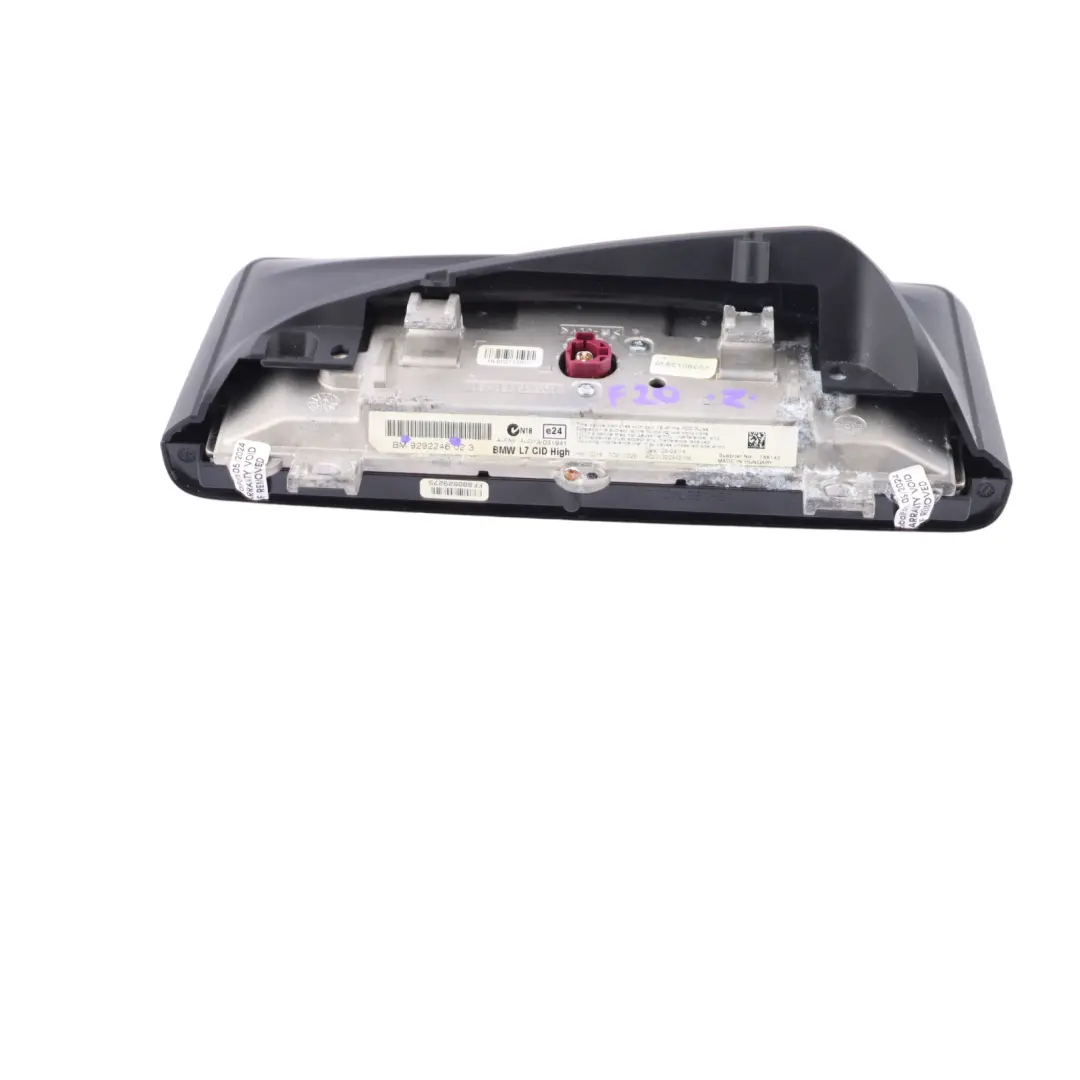 Display BMW F20 F21 F22 Central Information Infotainment Screen 8,8" to with Part number 9292246 Display BMW F20 F21 F22 Central Information Infotainment Screen 8,8" - SKU rhd-9292246 - Part number 9292246