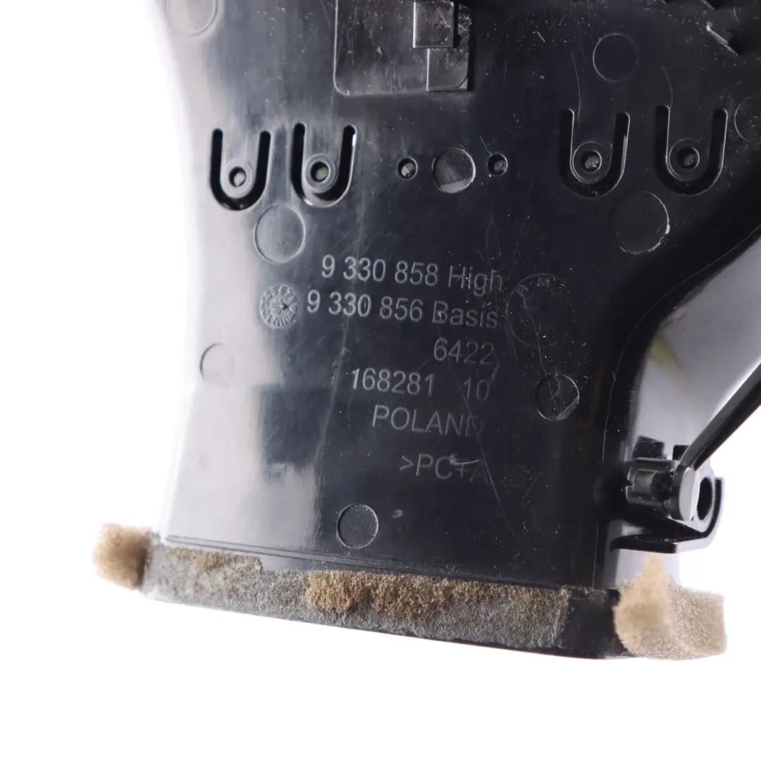 Vent BMW G30 G31 F90 G32 GT Fresh Air Grille Driver's Side Right O/S to Air with Part number 9330858 Air Vent BMW G30 G31 F90 G32 GT Fresh Air Grille Driver's Side Right O/S - SKU rhd-9330858-1 - Part number 9330858