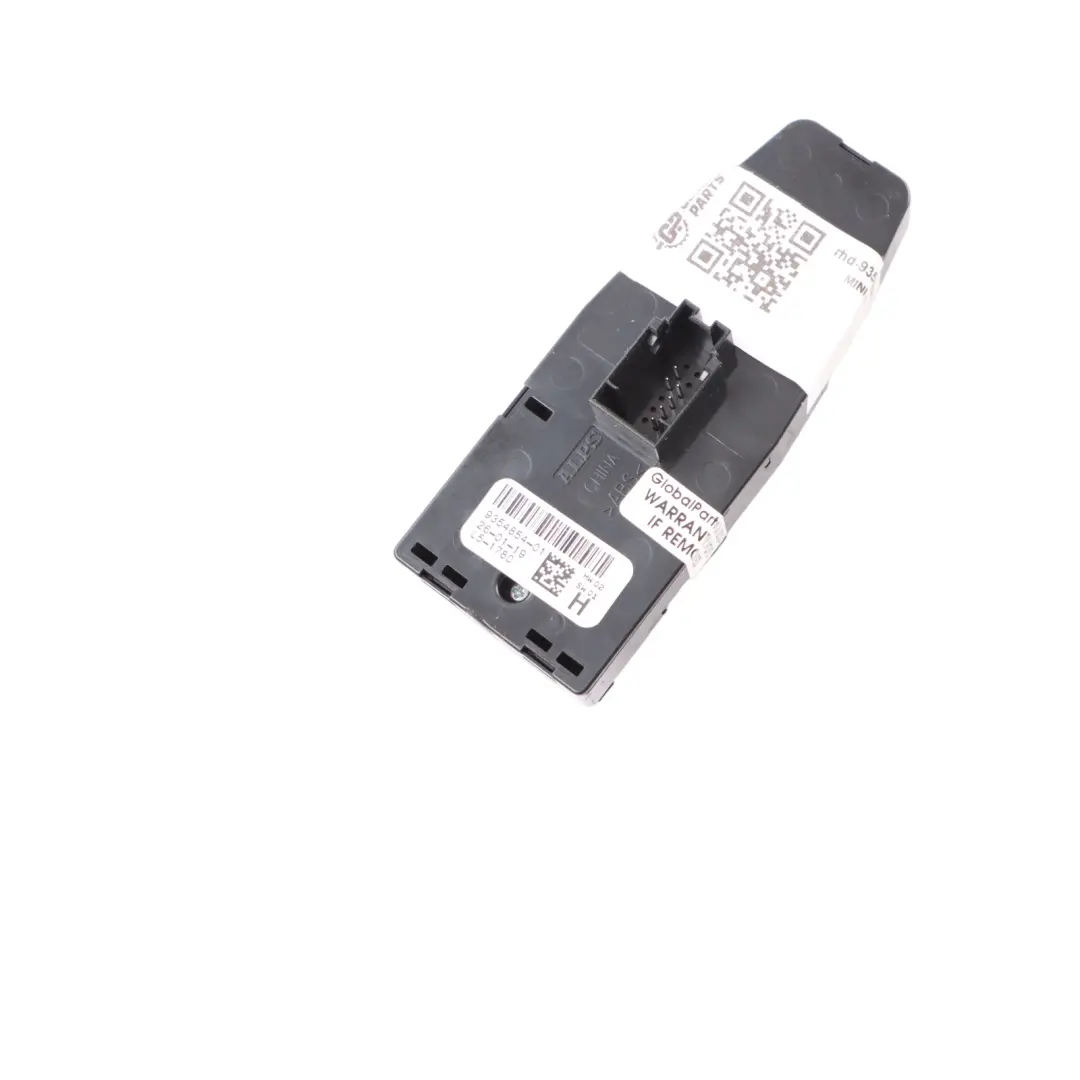 Driver's Side Right O/S Window Lifter Switch Power Fold to Mini F56 with Part number 9354854 Mini F56 Driver's Side Right O/S Window Lifter Switch Power Fold - SKU rhd-9354854-2 - Part number 9354854