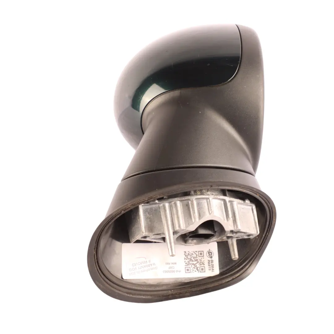 Wing Mirror Mini R60 R61 Heated Right O/S Outside Oxford Green Metallic - 430 to with Part number 9805062 Wing Mirror Mini R60 R61 Heated Right O/S Outside Oxford Green Metallic - 430 - SKU rhd-9805062-OXF - Part number 9805062