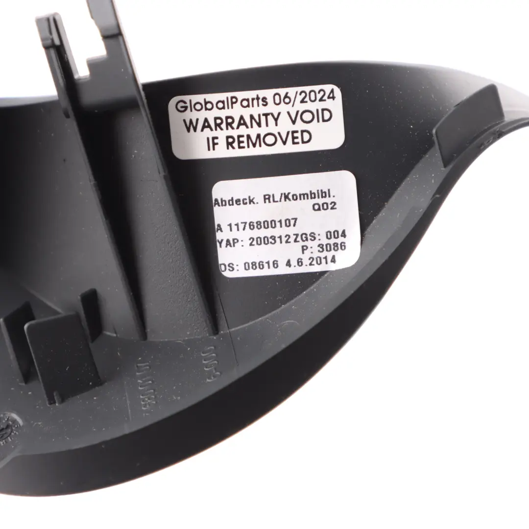 Instrument Cluster Speedo Cover Surround Frame to Mercedes C117 W176 with Part number A1176800107 Mercedes C117 W176 Instrument Cluster Speedo Cover Surround Frame - SKU rhd-A1176800107-1 - Part number A1176800107