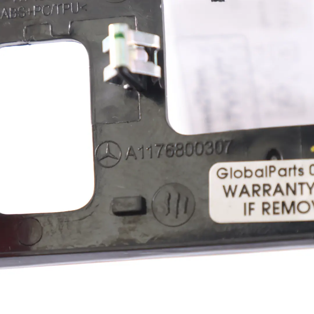 Display Holder Mercedes CLA C117 Intrument Panel Screen Cover to with Part number A1176800307 Display Holder Mercedes CLA C117 Intrument Panel Screen Cover - SKU rhd-A1176800307 - Part number A1176800307