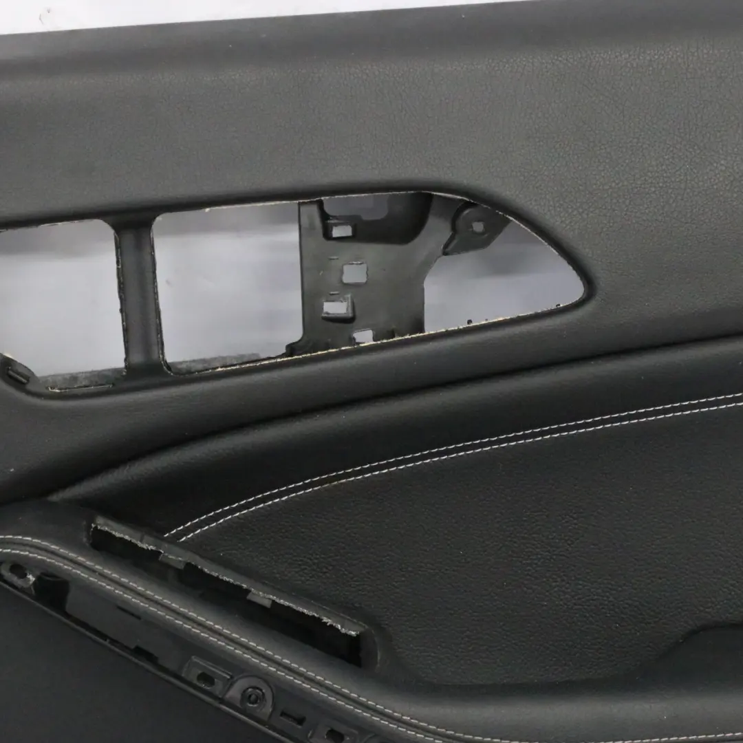 Mercedes C117 Door Card Trim Panel Front Right O/S Panel Black - SKU rhd-A1177200601 - Part number A1177200601