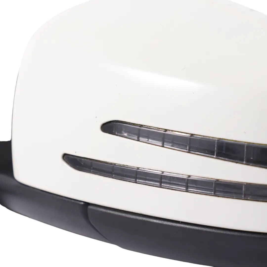 Wing Mirror Door Left N/S Outside Calcite White - 650 to Mercedes CLA C117 with Part number A1178101500 Mercedes CLA C117 Wing Mirror Door Left N/S Outside Calcite White - 650 - SKU rhd-A1178101500-CW - Part number A1178101500