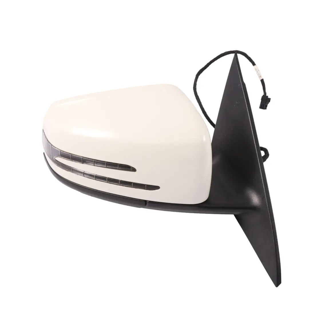 Wing Mirror Door Right O/S Outside Calcite White - 650 to Mercedes CLA C117 with Part number A1178101600 Mercedes CLA C117 Wing Mirror Door Right O/S Outside Calcite White - 650 - SKU rhd-A1178101600-CW - Part number A1178101600