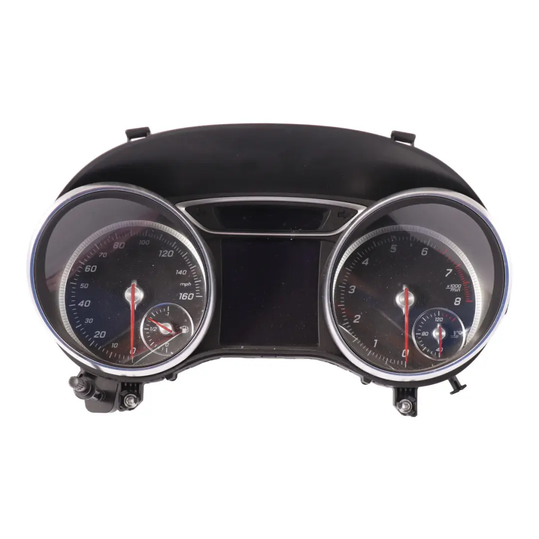 M270 Petrol Instrument Cluster Speedo Clocks Manual to Mercedes C117 with Part number A1179005202 Mercedes C117 M270 Petrol Instrument Cluster Speedo Clocks Manual - SKU rhd-A1179005202 - Part number A1179005202
