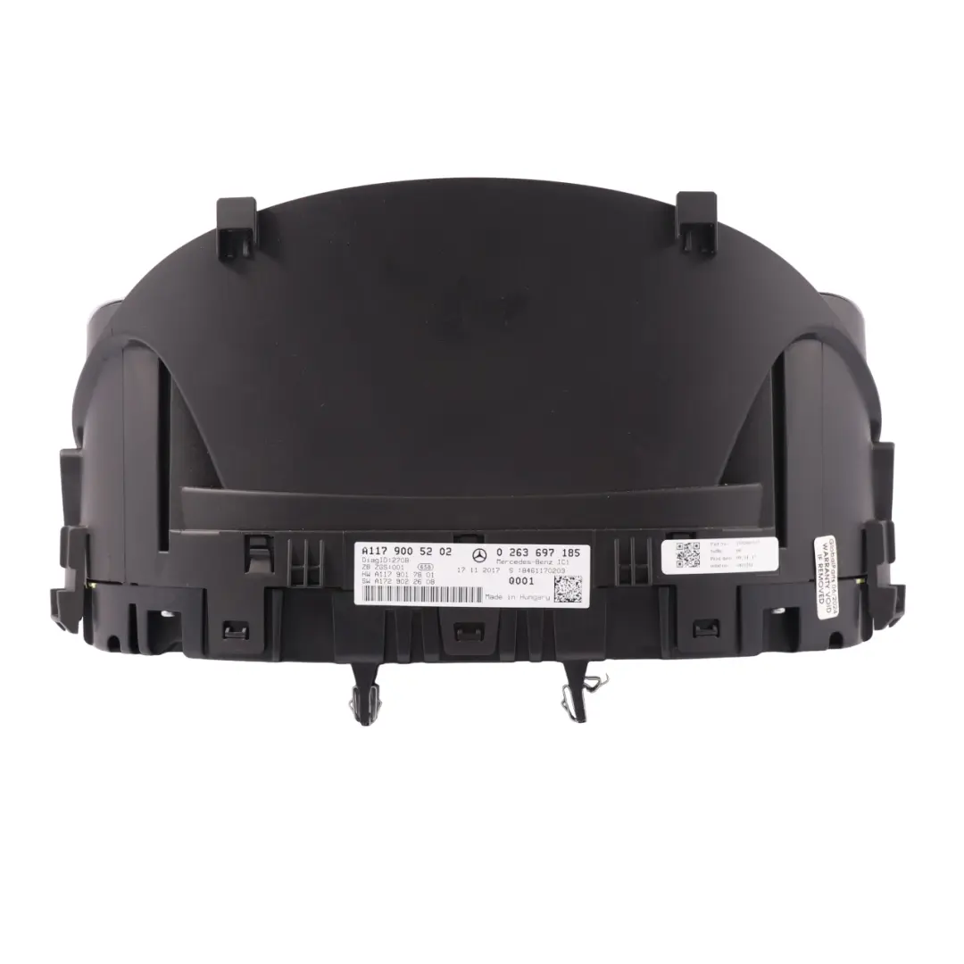 M270 Petrol Instrument Cluster Speedo Clocks Manual to Mercedes C117 with Part number A1179005202 Mercedes C117 M270 Petrol Instrument Cluster Speedo Clocks Manual - SKU rhd-A1179005202 - Part number A1179005202