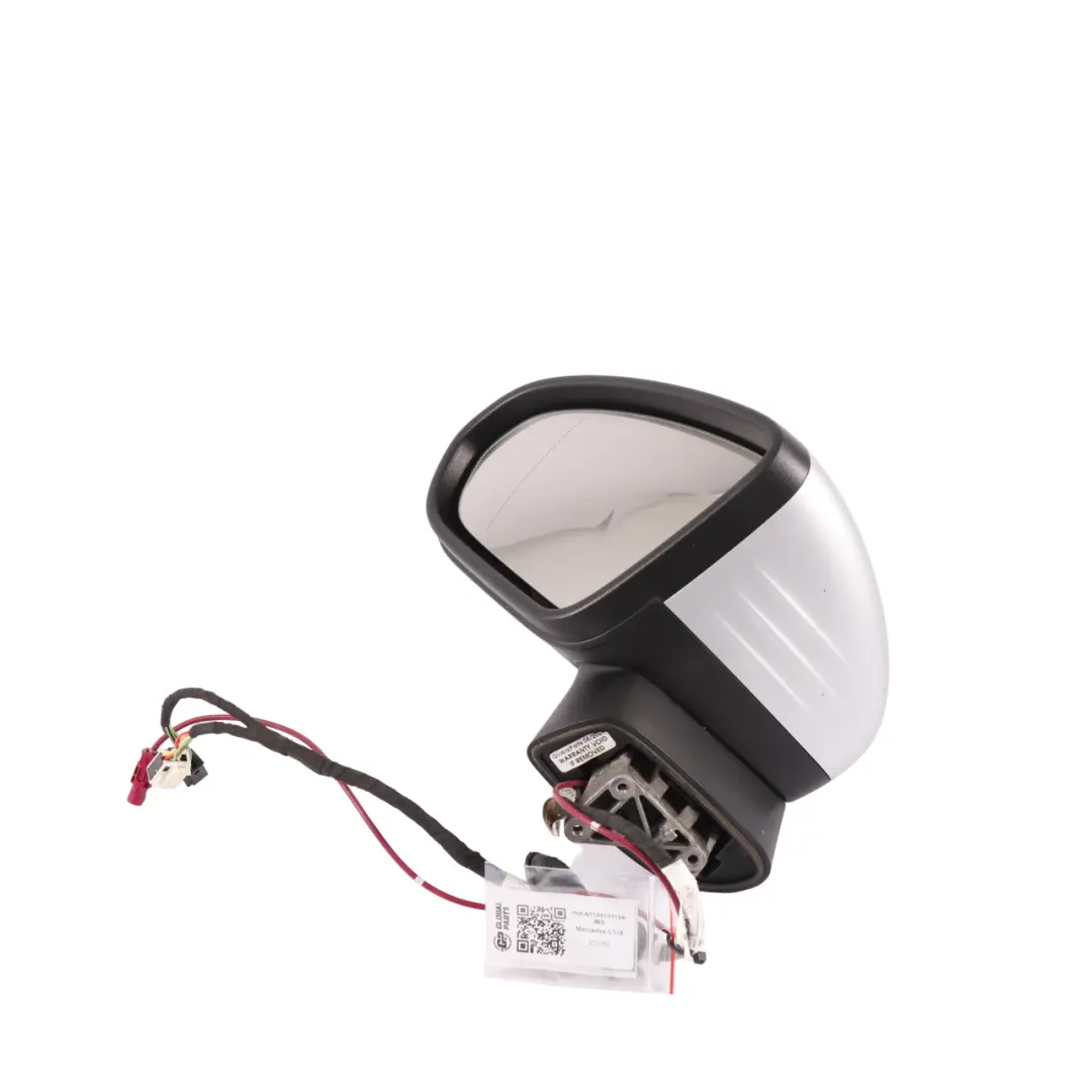 Mercedes C118 Wing Mirror Door Left N/S Auto Dip Power Fold Iridium Silver - 775 - SKU rhd-A1188101104-IRS - Part number A1188101104