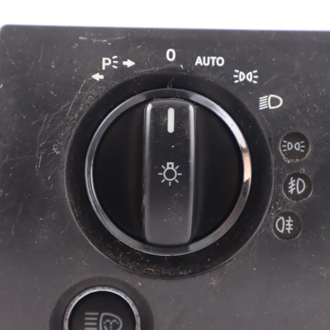 Headlight Light Switch Unit Button Panel Beige to Mercedes ML W164 with Part number A1645450704 Mercedes ML W164 Headlight Light Switch Unit Button Panel Beige - SKU rhd-A1645450704-1 - Part number A1645450704
