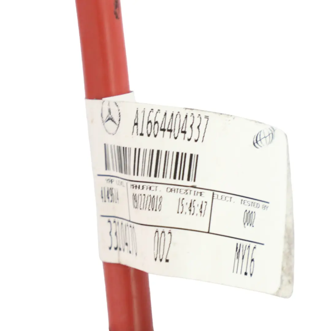 Câble positif Batterie Démarreur Alternateur Plus Câblage pour Mercedes C292 à propos du numéro de pièce A1664404337 Mercedes C292 Câble positif Batterie Démarreur Alternateur Plus Câblage - SKU RHD-A1664404337 - Numéro de pièce A1664404337