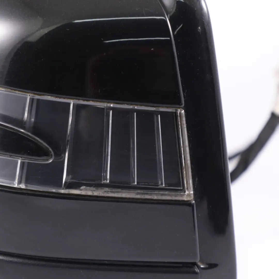 Door Outer Wing Mirror Left N/S Obsidian Black - 197 to Mercedes ML W166 with Part number A1668100193 Mercedes ML W166 Door Outer Wing Mirror Left N/S Obsidian Black - 197 - SKU rhd-A1668100193-OB - Part number A1668100193