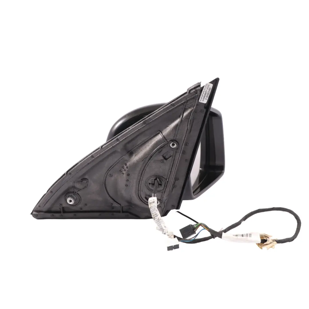 Door Outer Wing Mirror Right O/S Obsidian Black - 197 to Mercedes ML W166 with Part number A1668100293 Mercedes ML W166 Door Outer Wing Mirror Right O/S Obsidian Black - 197 - SKU rhd-A1668100293-OB - Part number A1668100293