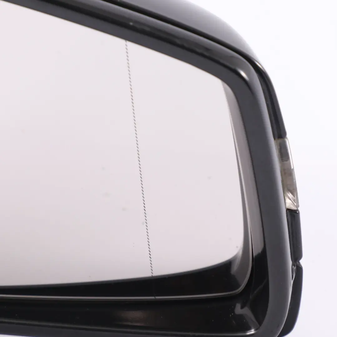 Door Outer Wing Mirror Right O/S Obsidian Black - 197 to Mercedes ML W166 with Part number A1668100293 Mercedes ML W166 Door Outer Wing Mirror Right O/S Obsidian Black - 197 - SKU rhd-A1668100293-OB - Part number A1668100293