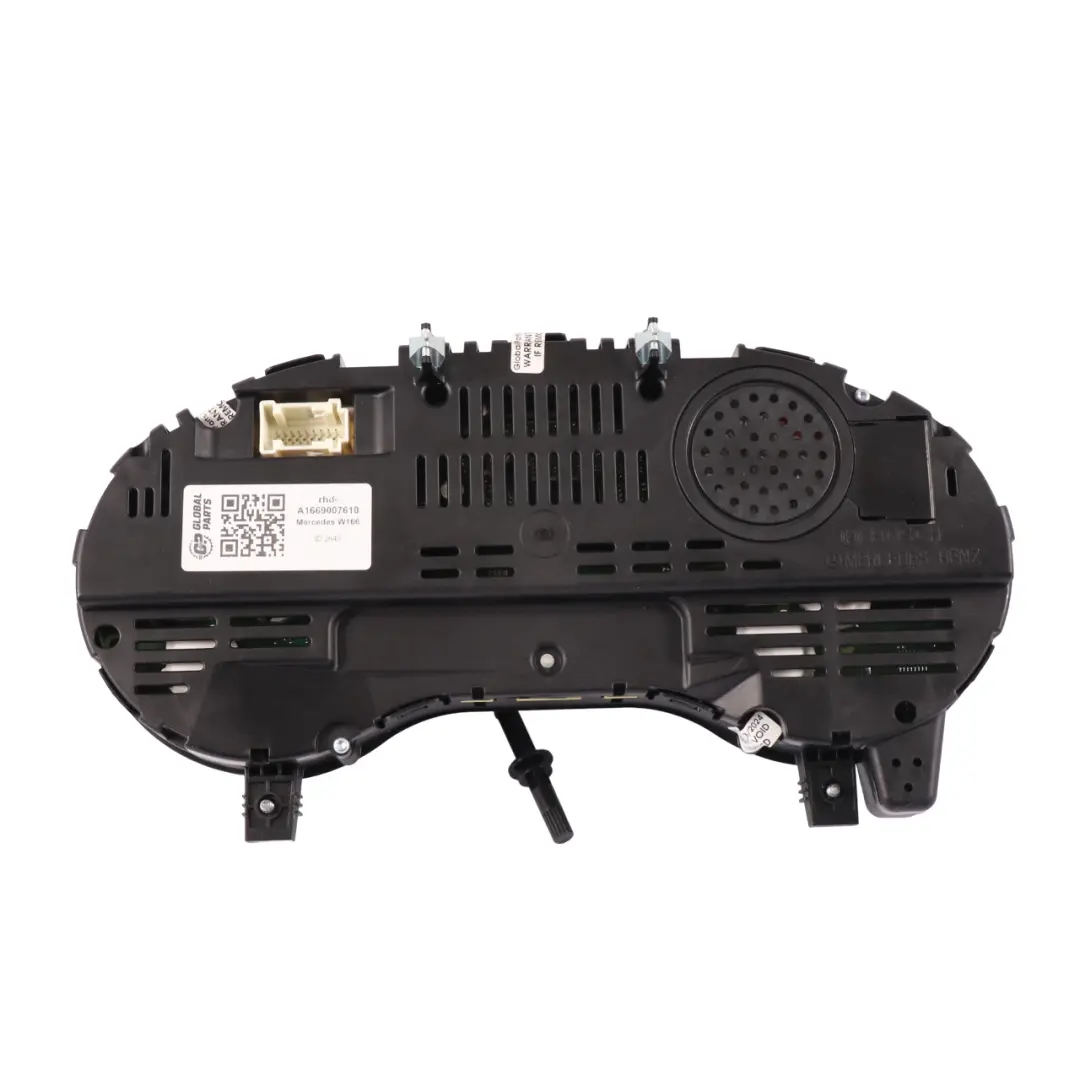 Instrument Cluster Speedo Automatic to Mercedes ML W166 Diesel with Part number A1669007610 Mercedes ML W166 Diesel Instrument Cluster Speedo Automatic - SKU rhd-A1669007610 - Part number A1669007610
