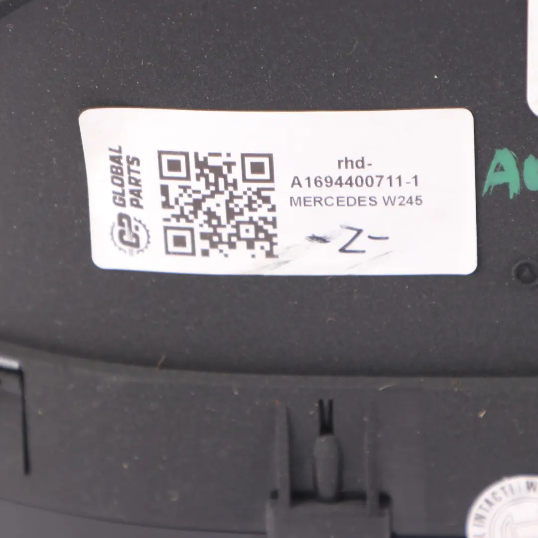Instrument Cluster Speedometer Clocks Automat to Mercedes W245 Petrol with Part number A1694400711 Mercedes W245 Petrol Instrument Cluster Speedometer Clocks Automat - SKU rhd-A1694400711-1 - Part number A1694400711