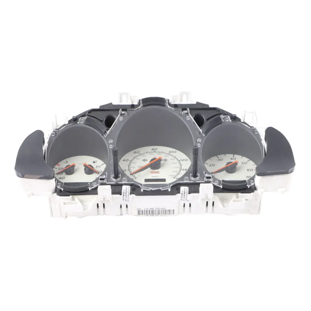 Instrument Cluster Speedo Clocks Automatic to Mercedes SLK R170 Petrol with Part number A1705403711 Mercedes SLK R170 Petrol Instrument Cluster Speedo Clocks Automatic - SKU rhd-A1705403711 - Part number A1705403711