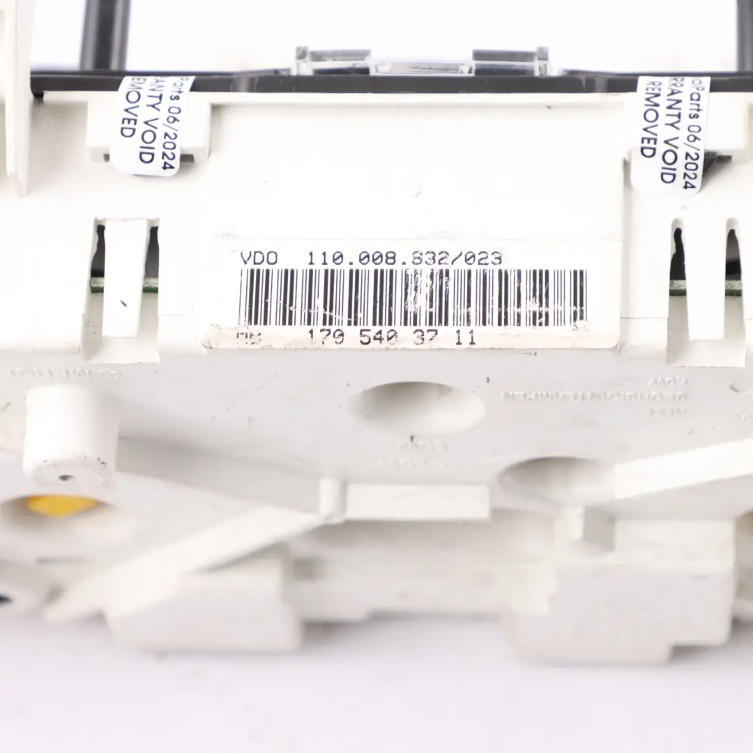 Instrument Cluster Speedo Clocks Automatic to Mercedes SLK R170 Petrol with Part number A1705403711 Mercedes SLK R170 Petrol Instrument Cluster Speedo Clocks Automatic - SKU rhd-A1705403711 - Part number A1705403711