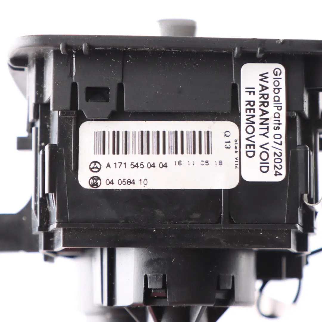 Headlight Light Switch Panel Button Control Unit to Mercedes SLK R171 with Part number A1715450404 Mercedes SLK R171 Headlight Light Switch Panel Button Control Unit - SKU rhd-A1715450404-1 - Part number A1715450404