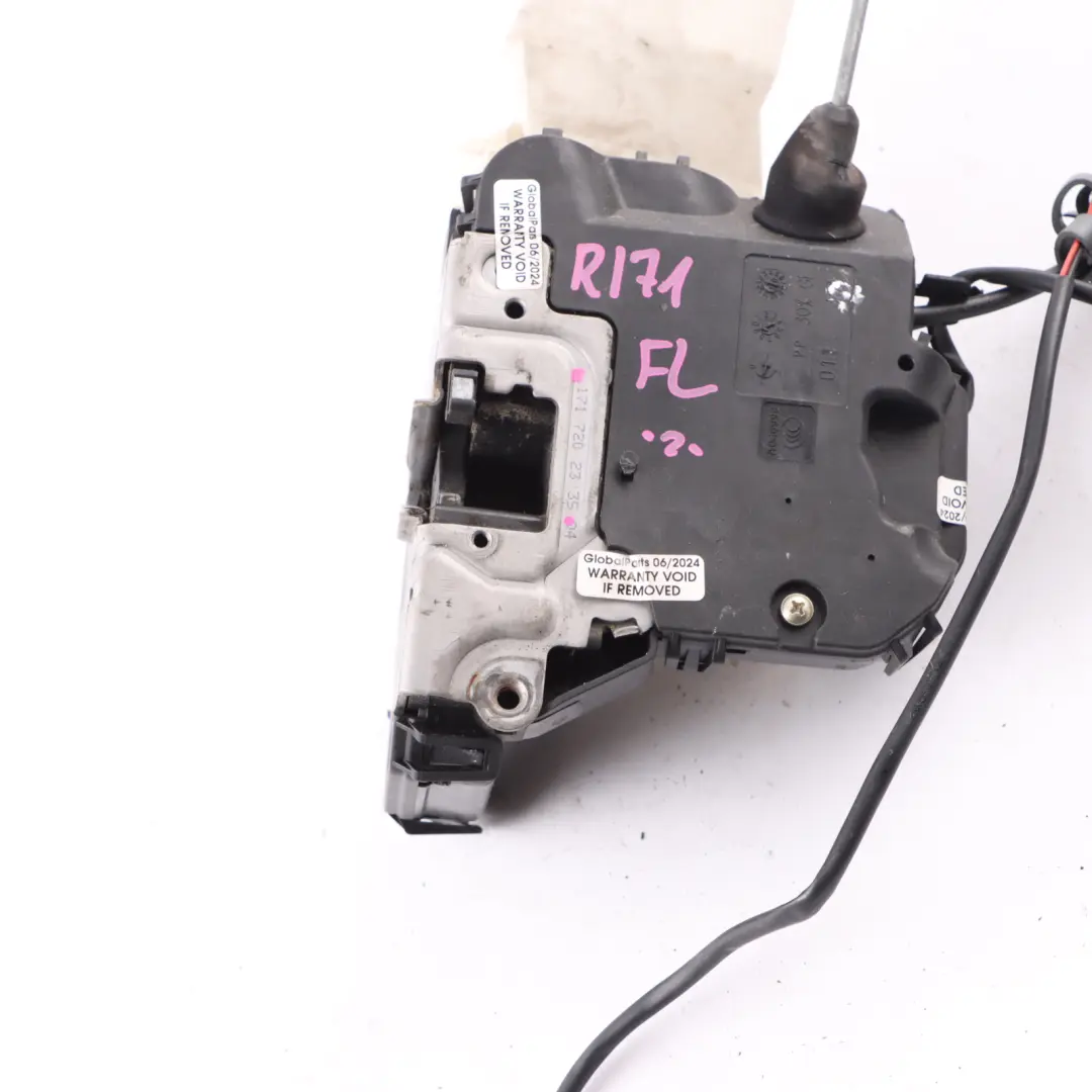 Door Lock Front Left N/S Latch Mechanism Actuator to Mercedes SLK R171 with Part number A1717202335 Mercedes SLK R171 Door Lock Front Left N/S Latch Mechanism Actuator - SKU rhd-A1717202335 - Part number A1717202335