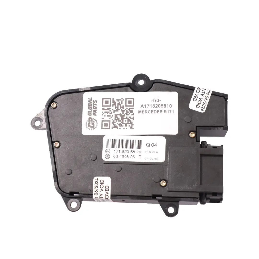 Mercedes R171 Seat Adjustment Memory Switch Block Right O/S Door - SKU rhd-A1718205810 - Part number A1718205810