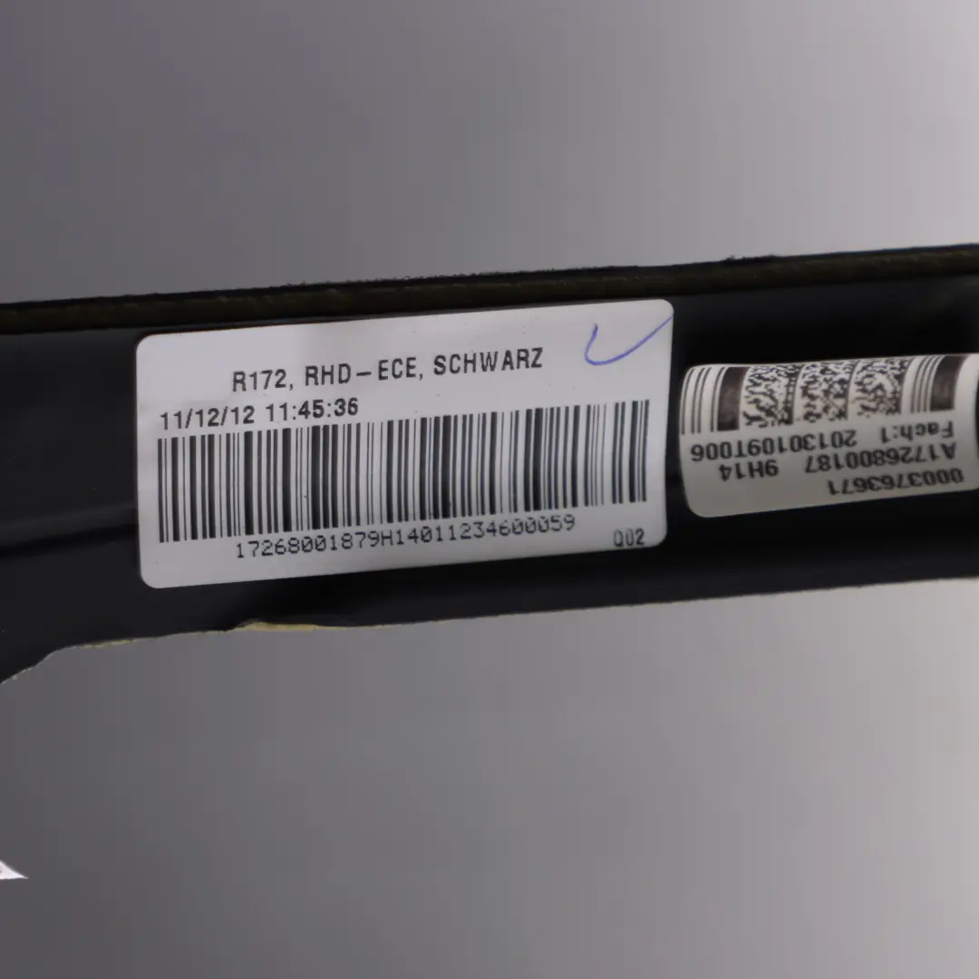 Dashboard Dash Instrument Panel Trim Covering Black to Mercedes R172 with Part number A1726800187 Mercedes R172 Dashboard Dash Instrument Panel Trim Covering Black - SKU rhd-A1726800187 - Part number A1726800187