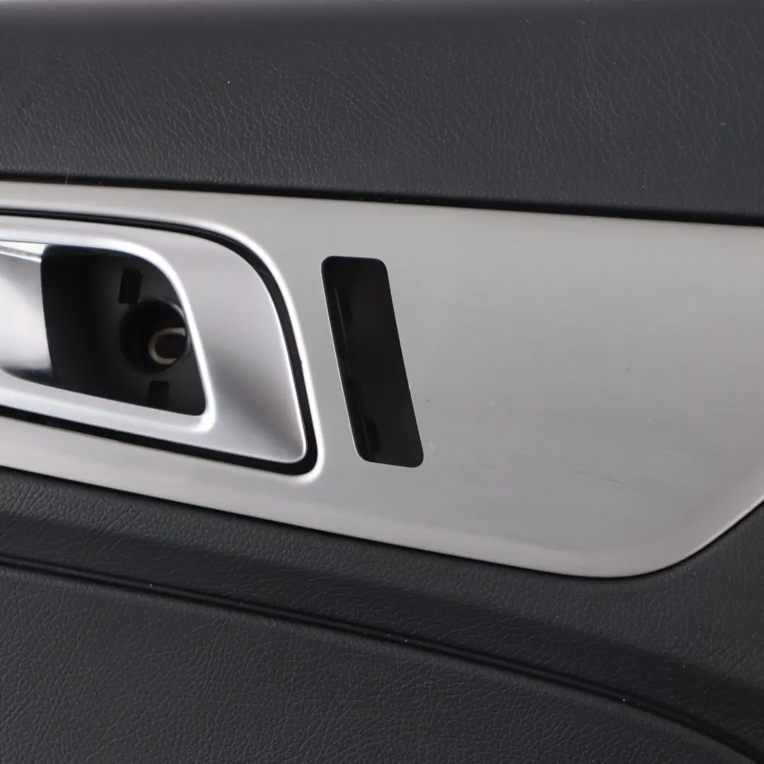 Door Card Mercedes SLK R172 Front Left N/S Black Leather to with Part number A1727200163 Door Card Mercedes SLK R172 Front Left N/S Black Leather - SKU rhd-A1727200163-1 - Part number A1727200163