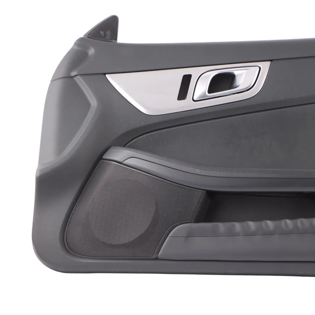 Door Card Mercedes SLK R172 Front Right O/S Black Leather to with Part number A1727200263 Door Card Mercedes SLK R172 Front Right O/S Black Leather - SKU rhd-A1727200263-1 - Part number A1727200263
