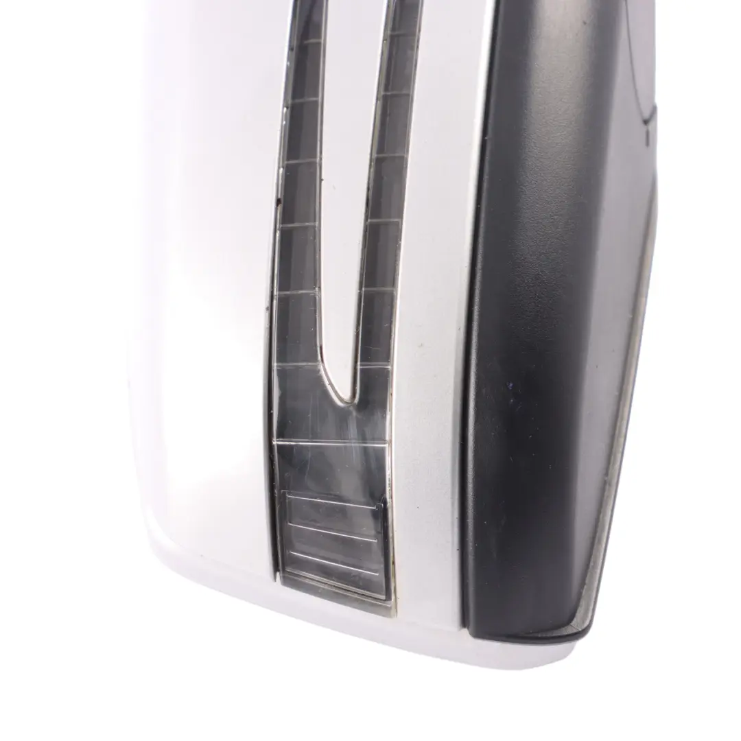 Wing Mirror Outside Power Fold Door Right O/S Polar Silver - 761 to Mercedes W176 with Part number A1768100200 Mercedes W176 Wing Mirror Outside Power Fold Door Right O/S Polar Silver - 761 - SKU rhd-A1768100200-PLS - Part number A1768100200