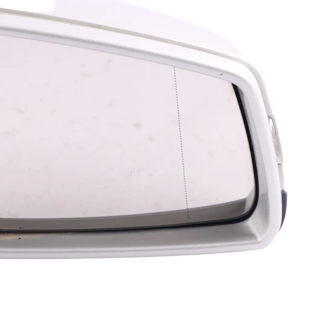 Mercedes W176 Wing Mirror Outside Power Fold Door Right O/S Polar Silver - 761 - SKU rhd-A1768100200-PLS - Part number A1768100200