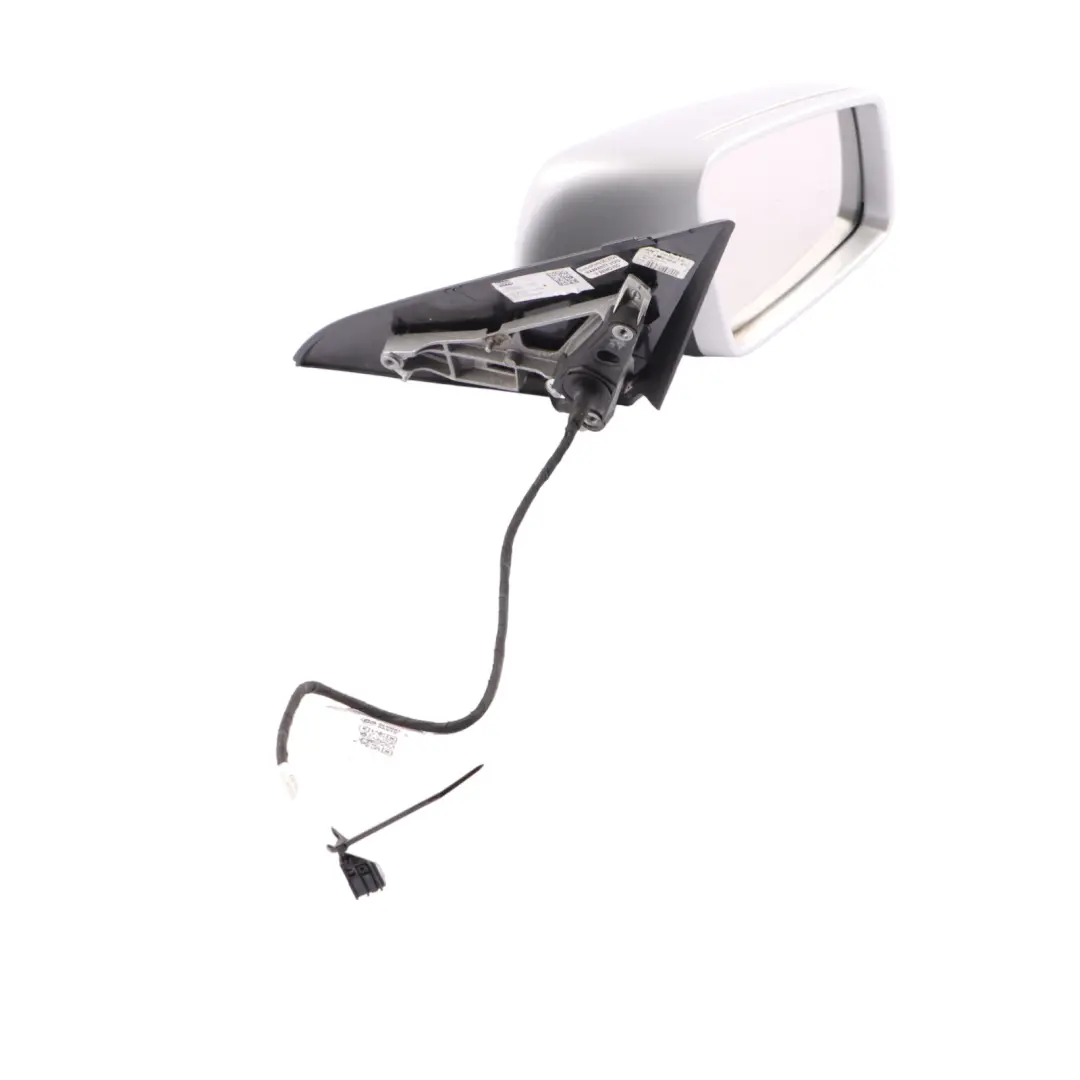 Mercedes W176 Wing Mirror Outside Power Fold Door Right O/S Polar Silver - 761 - SKU rhd-A1768100200-PLS - Part number A1768100200
