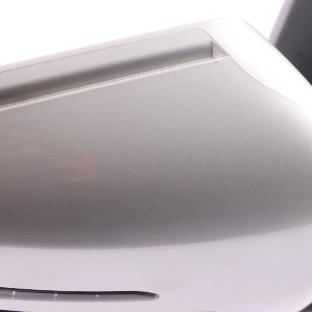 Mercedes W176 Wing Mirror Outside Power Fold Door Right O/S Polar Silver - 761 - SKU rhd-A1768100200-PLS - Part number A1768100200