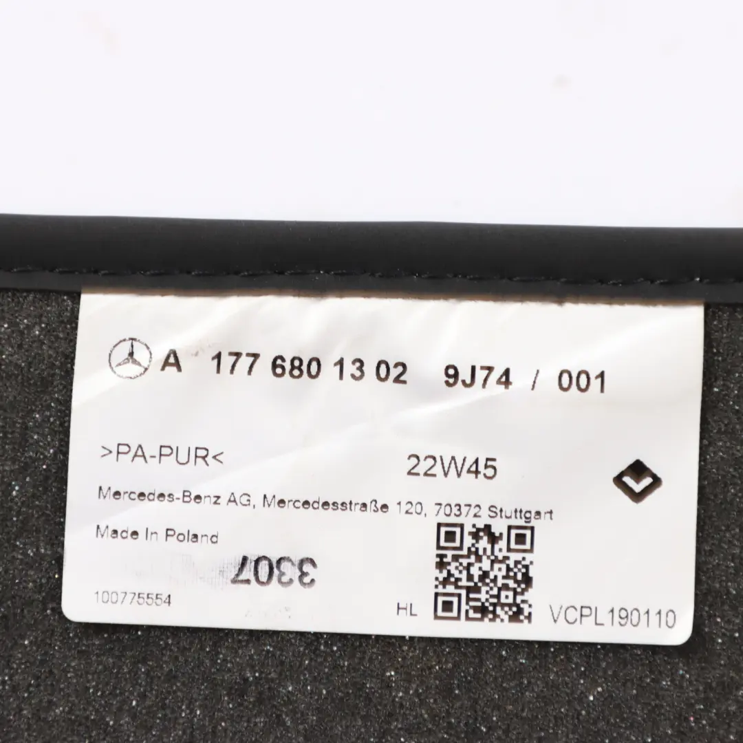 Floor Mats Set Interior Front Rear Cover Black A1776801002 to Mercedes W177 AMG with Part number A1776800202 Mercedes W177 AMG Floor Mats Set Interior Front Rear Cover Black A1776801002 - SKU rhd-A1776800202-1 - Part number A1776800202