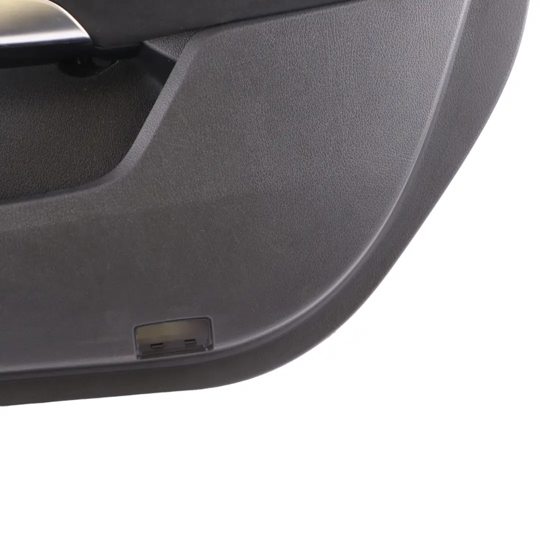  Front Door Card Mercedes V177 Right O/S Trim Panel Cover Leather Black Red - SKU rhd-A1777202800 - Part number A1777202800