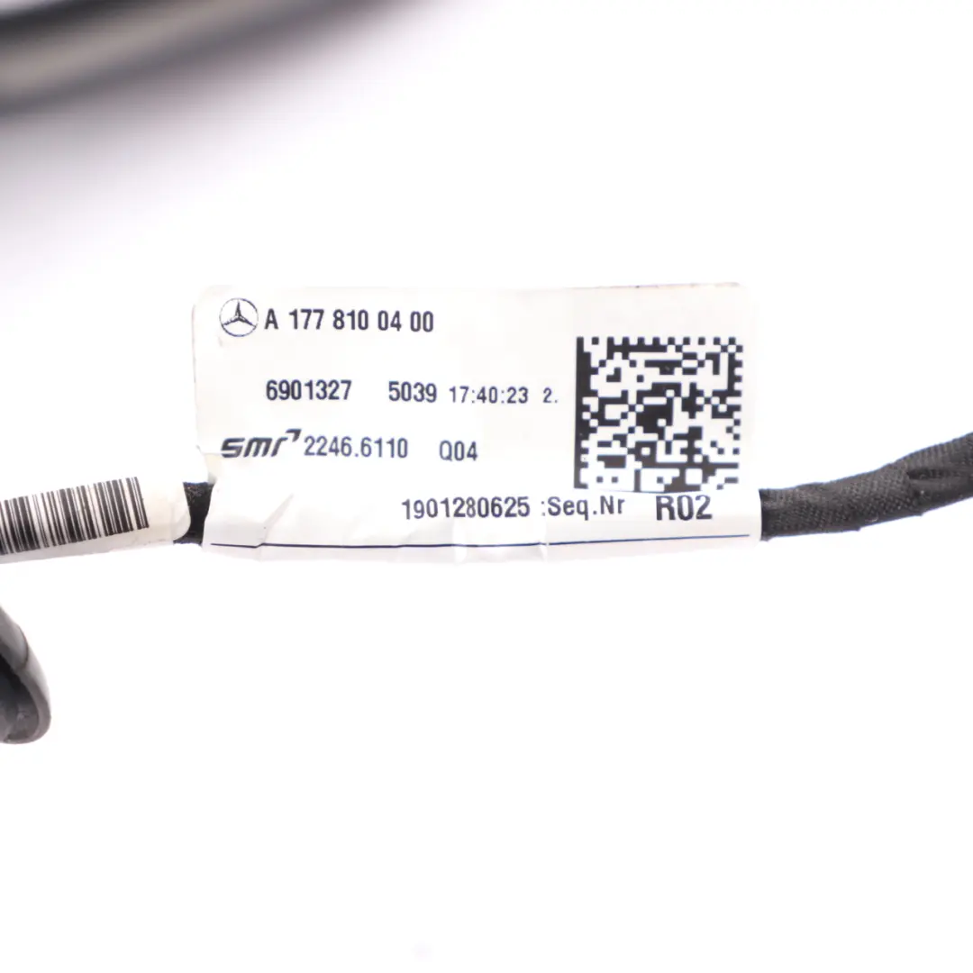 Wing Mirror Door Right O/S Outside Kosmos Cosmic Black - 191 to Mercedes W177 with Part number A1778101604 Mercedes W177 Wing Mirror Door Right O/S Outside Kosmos Cosmic Black - 191 - SKU rhd-A1778101604-KB - Part number A1778101604