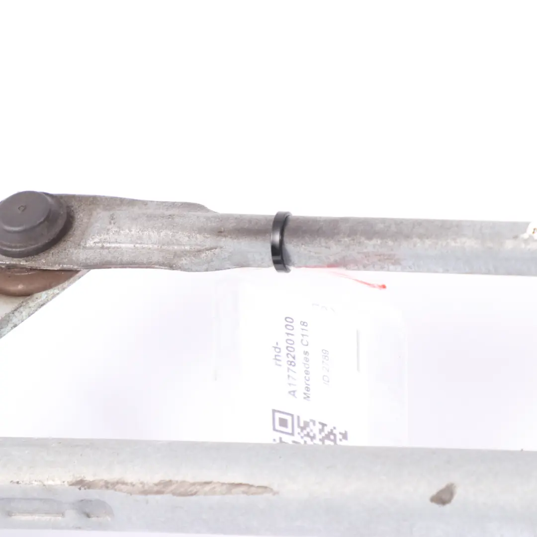 Mechanizm Wycieraczki Przód Kolumna Przedni do Mercedes C118 o numerze A1778200100 Mercedes C118 Mechanizm Wycieraczki Przód Kolumna Przedni - SKU rhd-A1778200100 - Numer Części A1778200100