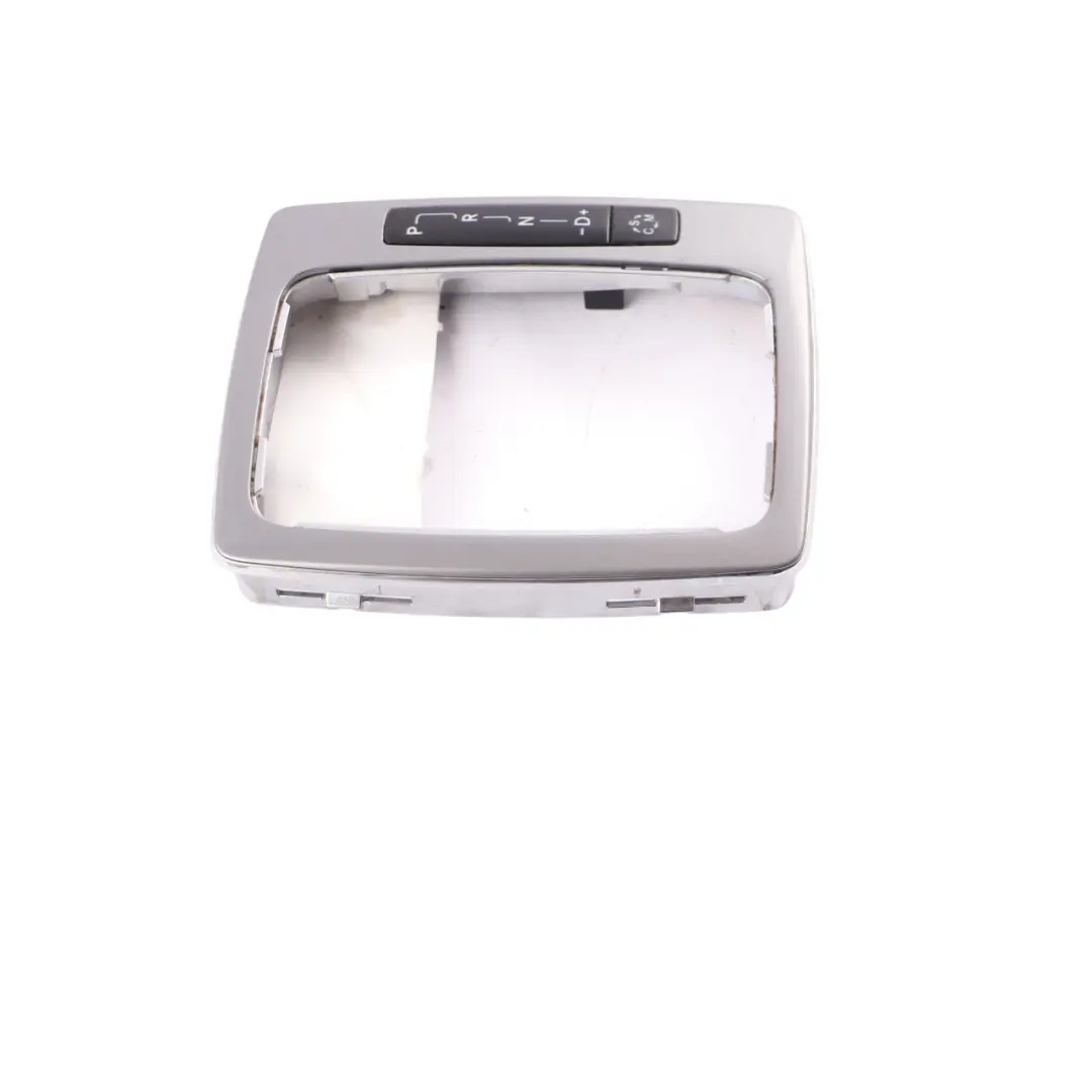 Selector Cover Mercedes W204 Trim Frame Titan Silver Switch to Gear with Part number A2042673188 Gear Selector Cover Mercedes W204 Trim Frame Titan Silver Switch - SKU rhd-A2042673188-1 - Part number A2042673188