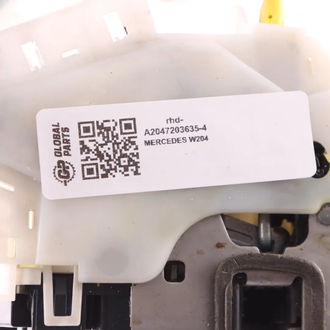 Door Lock Mercedes W204 W212 Front Right O/S Latch Catch Actuator A0997200635 to with Part number A2047203635 Door Lock Mercedes W204 W212 Front Right O/S Latch Catch Actuator A0997200635 - SKU rhd-A2047203635-4 - Part number A2047203635