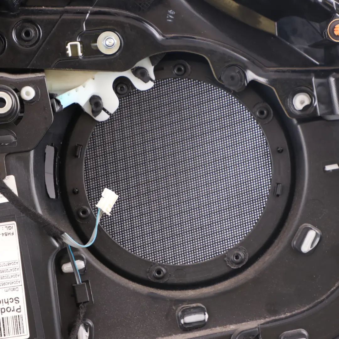 Door Card Front Right O/S Trim Panel Covering Black Cloth Fabric to Mercedes W204 with Part number A2047208570 Mercedes W204 Door Card Front Right O/S Trim Panel Covering Black Cloth Fabric - SKU rhd-A2047208570-1 - Part number A2047208570