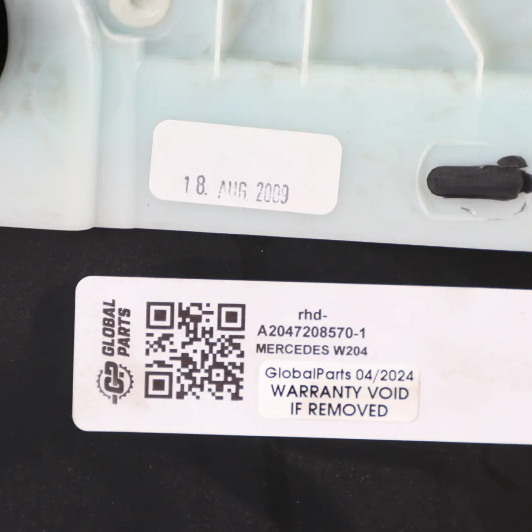 Door Card Front Right O/S Trim Panel Covering Black Cloth Fabric to Mercedes W204 with Part number A2047208570 Mercedes W204 Door Card Front Right O/S Trim Panel Covering Black Cloth Fabric - SKU rhd-A2047208570-1 - Part number A2047208570