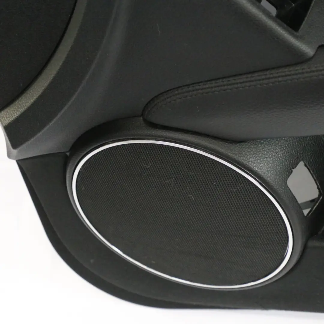 Mercedes W204 Front Right O/S Door Card Trim Panel Leather Black - SKU rhd-A2047209462-2 - Part number A2047209462