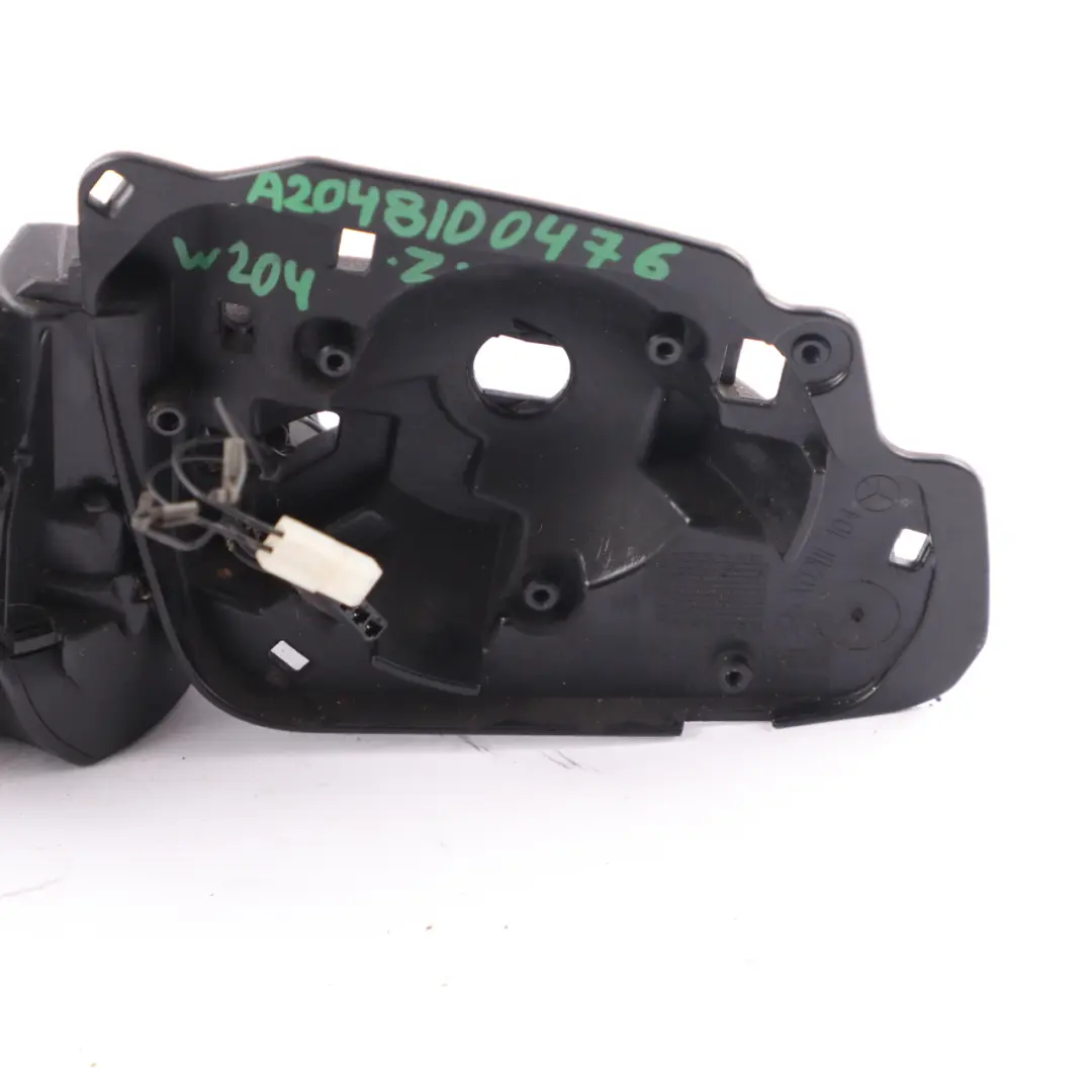 Mercedes W204 Wing Mirror Base Carrier Power Fold Auto Dip Door Right O/S - SKU rhd-A2048100476 - Part number A2048100476