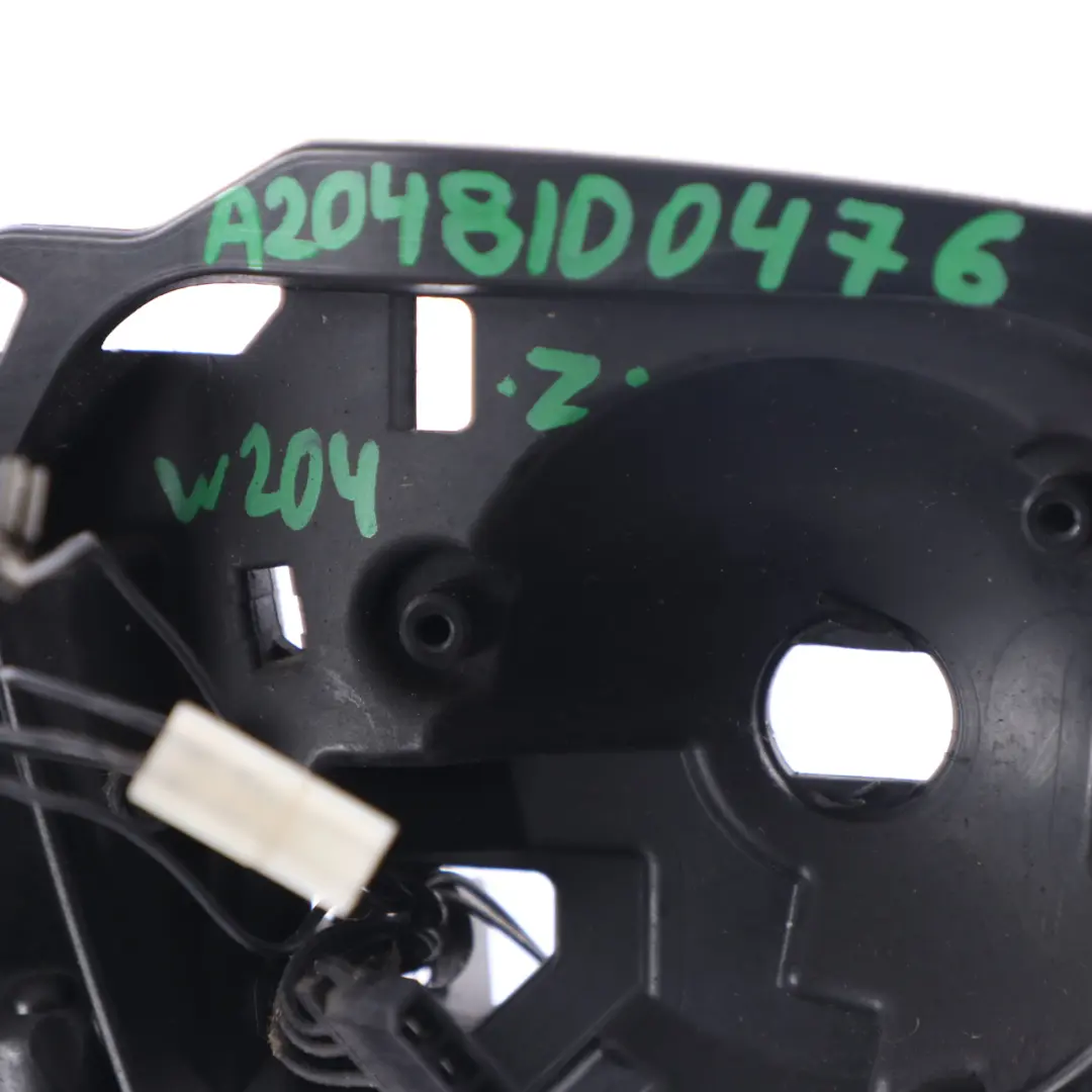 Mercedes W204 Wing Mirror Base Carrier Power Fold Auto Dip Door Right O/S - SKU rhd-A2048100476 - Part number A2048100476