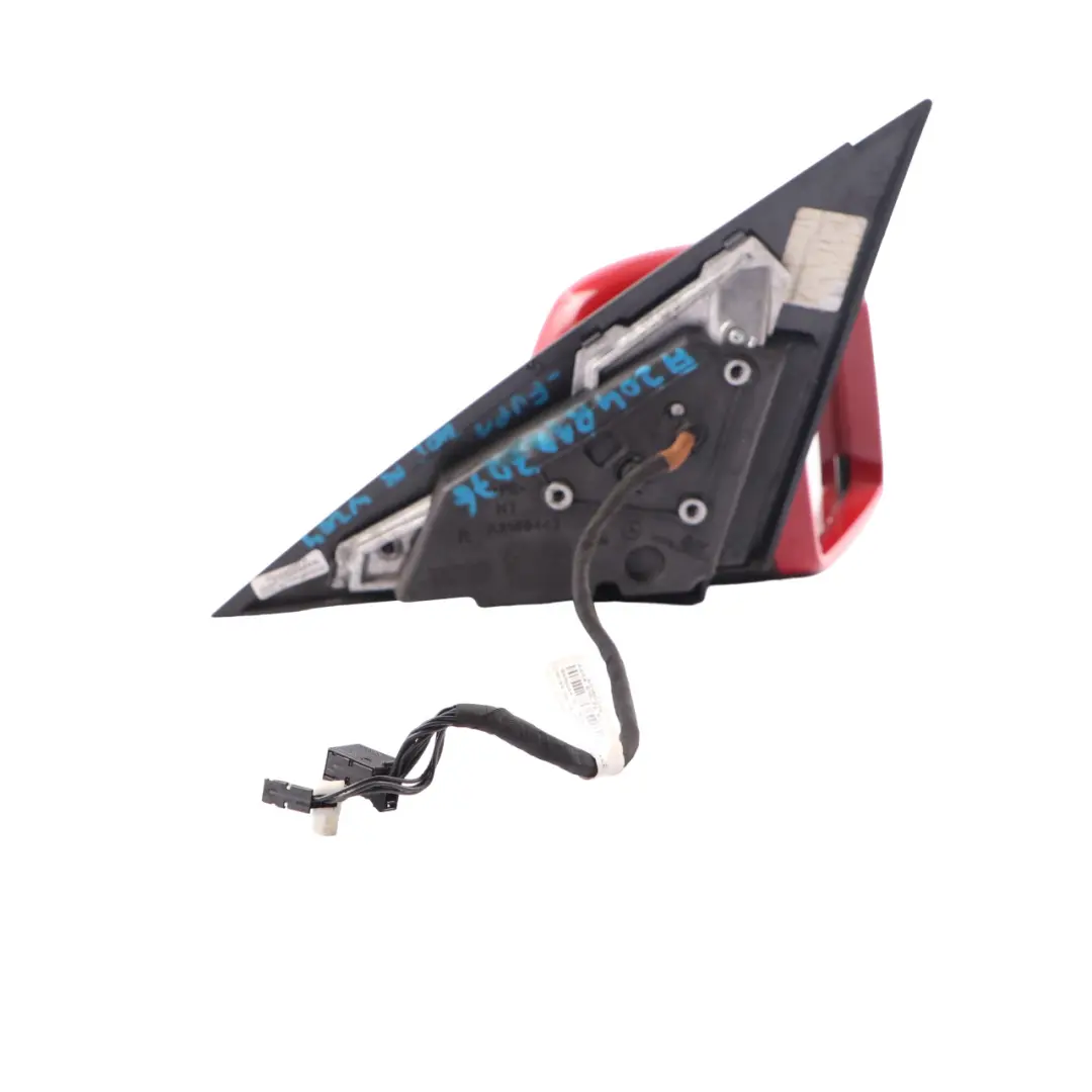 Mercedes W204 Wing Mirror Power Fold Door Right O/S Outside Fire Opal Red - 590 - SKU rhd-A2048103076-FUP1 - Part number A2048103076