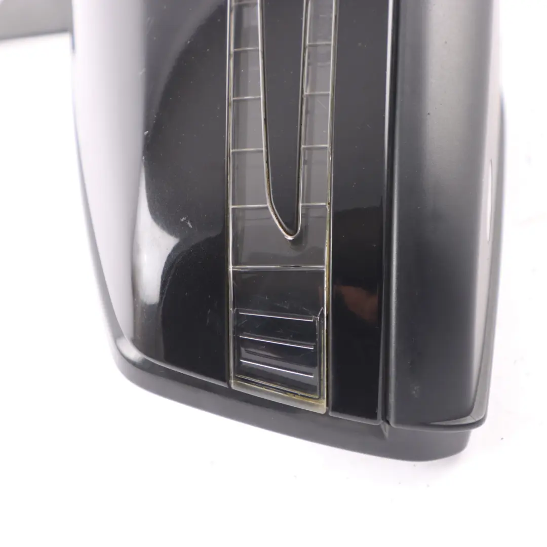 Mercedes W204 Wing Mirror Power Fold Door Right O/S Obsidian Black Metallic 197 - SKU rhd-A2048103076-OB - Part number A2048103076