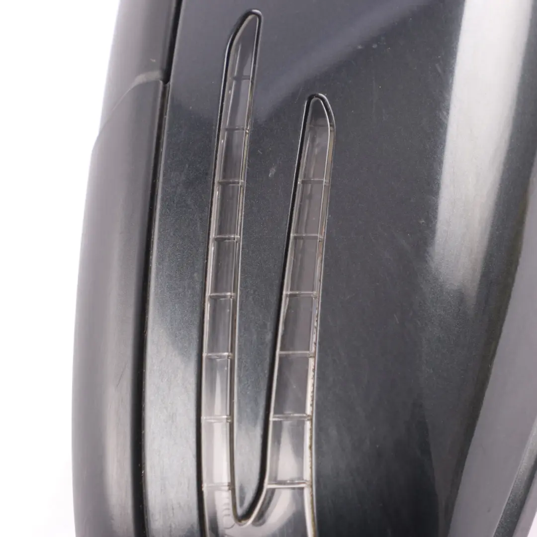 Mercedes W204 Wing Mirror Power Fold Auto Dimming Left N/S Magnetite Black - 183 - SKU rhd-A2048103176-MTS - Part number A2048103176