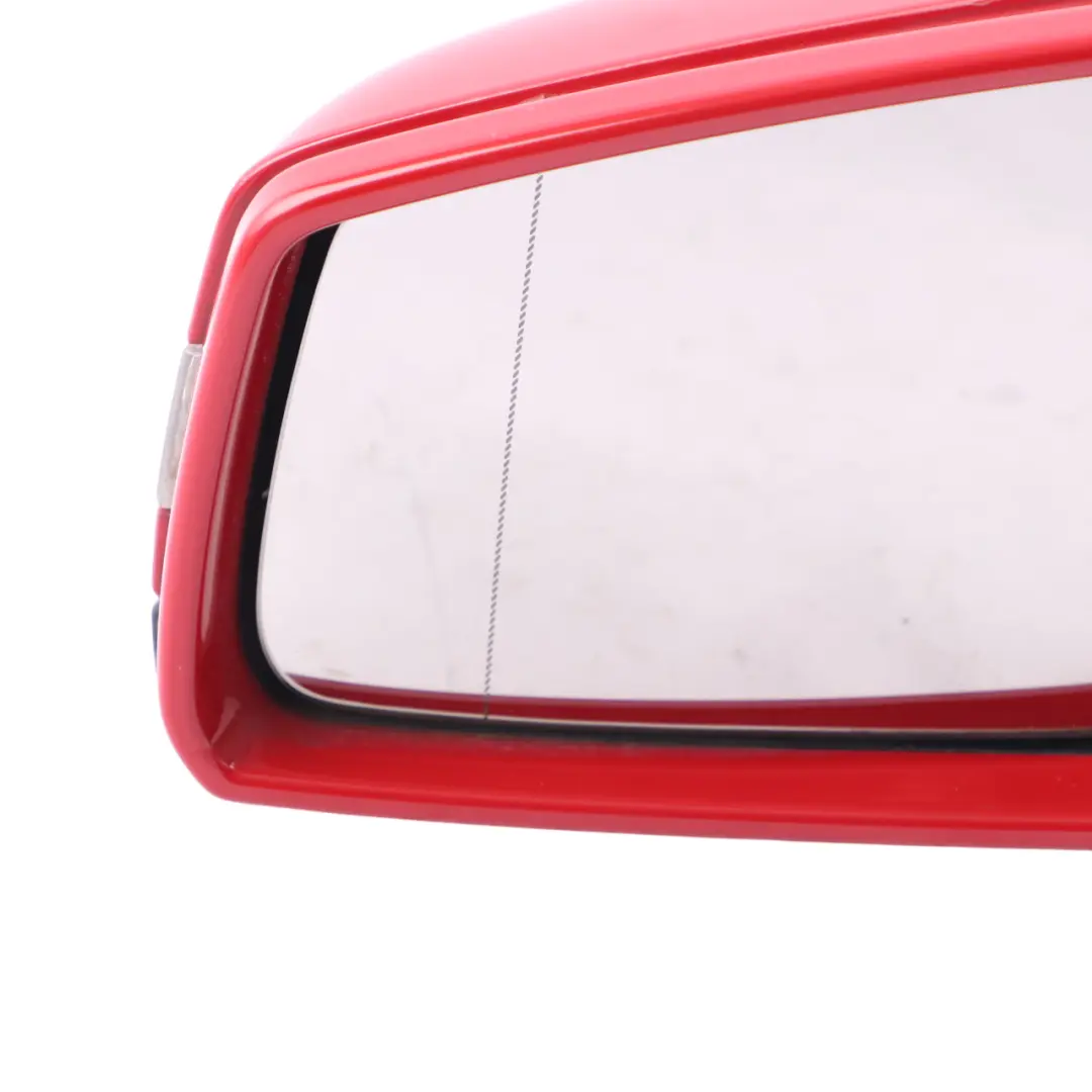 Mercedes W204 Wing Mirror Outside Door Left N/S Feueropal Fire Opal Red - 590 - SKU rhd-A2048103776-FUP - Part number A2048103776